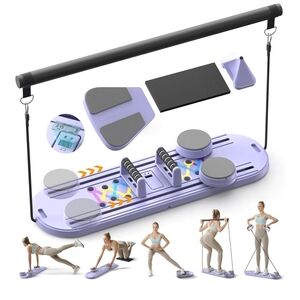 Pilates Board, Multifunctional Rebound Abdominal Board,Foldable Pilates Reformer